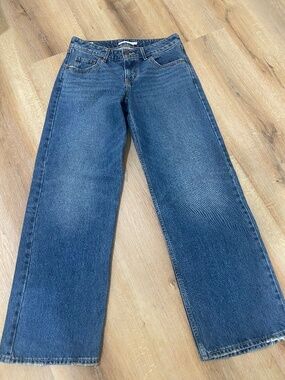 Levi's Low Loose Jeans-Rescued City-Blue